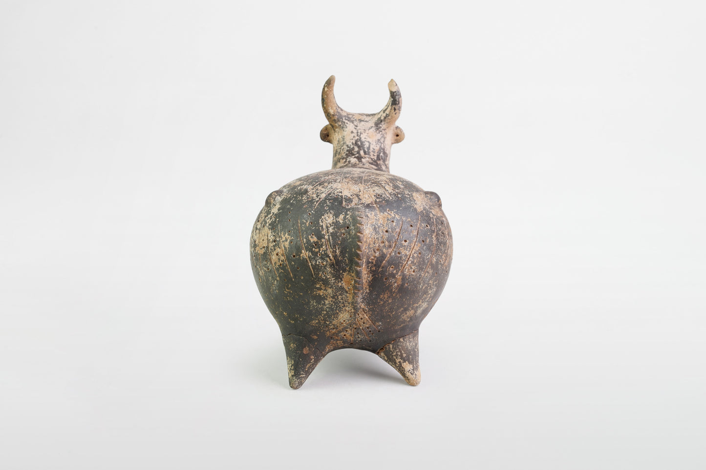 Terrakotta-Rhyton, Amlash – Persien, Südwestkaspisches Gebiet, 13.–10. Jahrhundert v. Chr.
