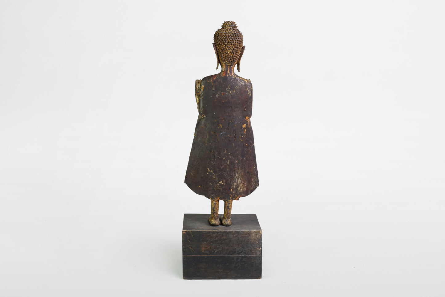 Vergoldete Buddhastatue aus Bronze – Thailand, ca. 1700