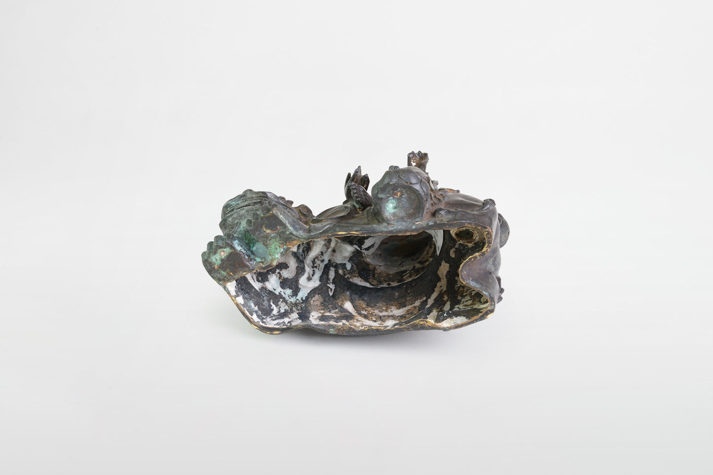 Bronze figure of Simha-Vahana Manjushri – Tibet, 19th century