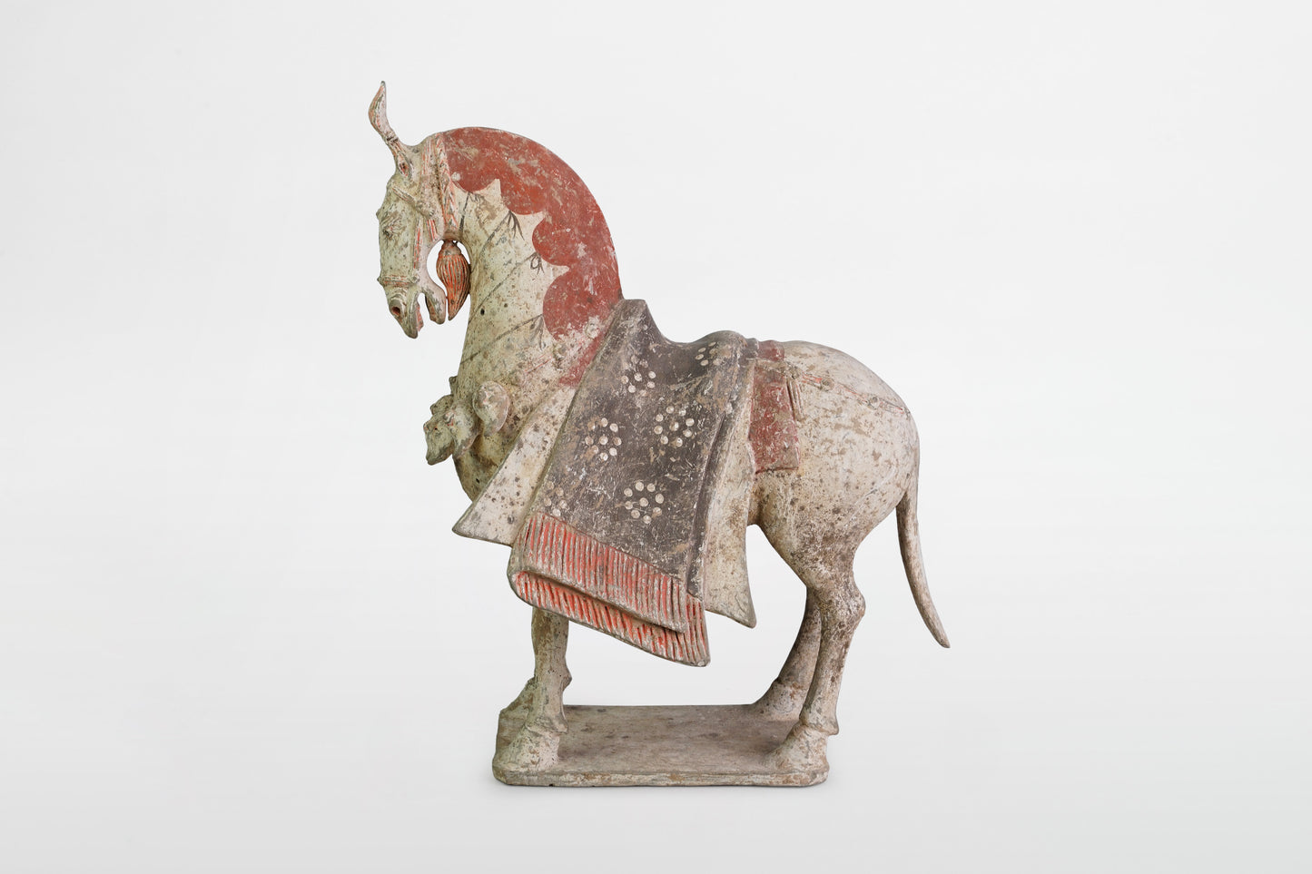 Painted terracotta horse – China, Northern Wei dynasty, 5th century