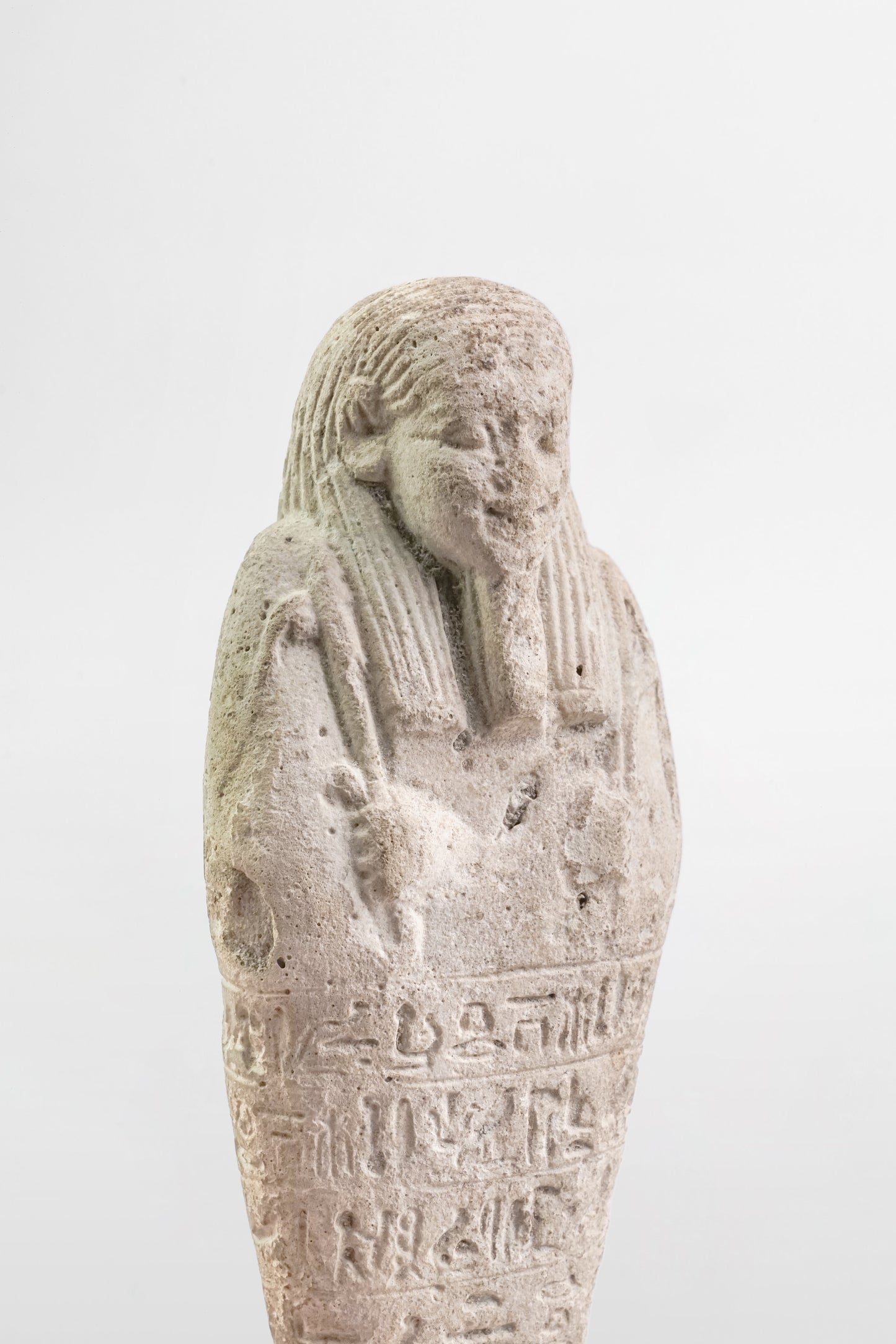 Steinfigur des Ushtabi von Neferibresaneith – Ägypten, 26. Dynastie, 6. Jahrhundert v. Chr.