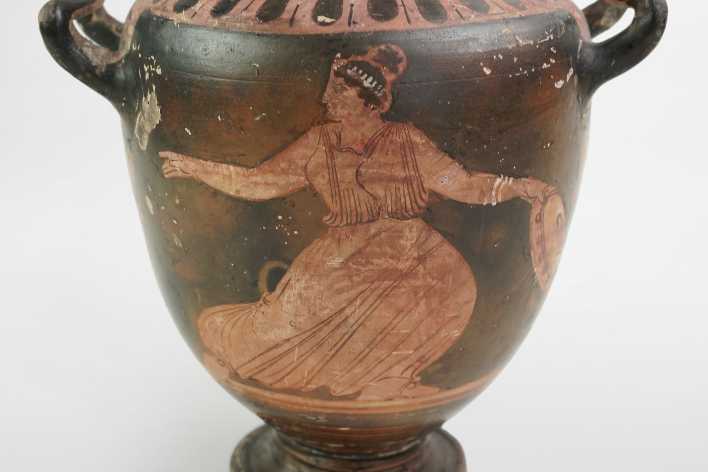 Kampanische schwarz glasierte Hydra – Griechenland, 4. Jahrhundert v. Chr.