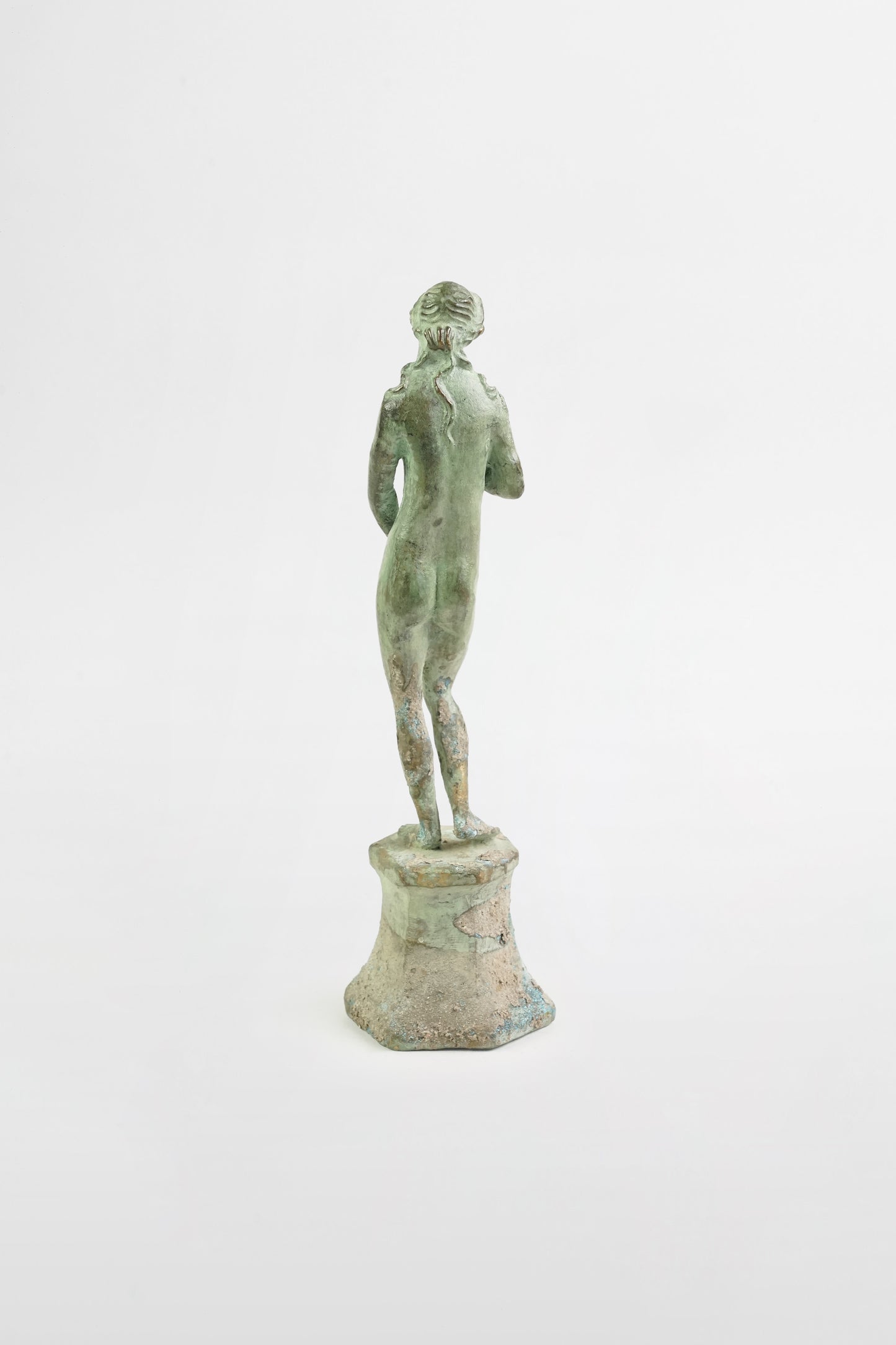 Bronzefigur einer griechischen Göttin – Griechenland, 6. Jahrhundert v. Chr.