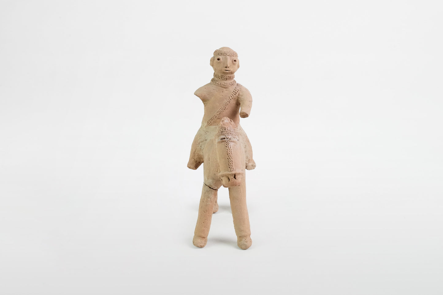 Reiterfigur aus Terrakotta, Mali, Djenné-Kultur – Mali, 13.–16. Jahrhundert