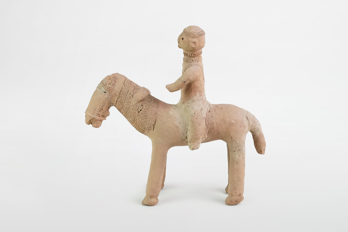 Reiterfigur aus Terrakotta, Mali, Djenné-Kultur – Mali, 13.–16. Jahrhundert