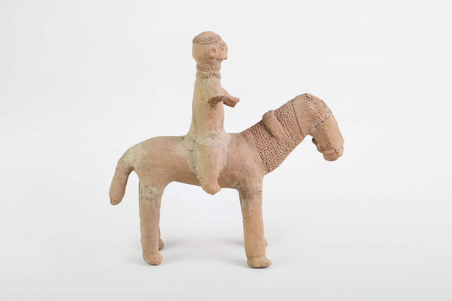 Reiterfigur aus Terrakotta, Mali, Djenné-Kultur – Mali, 13.–16. Jahrhundert