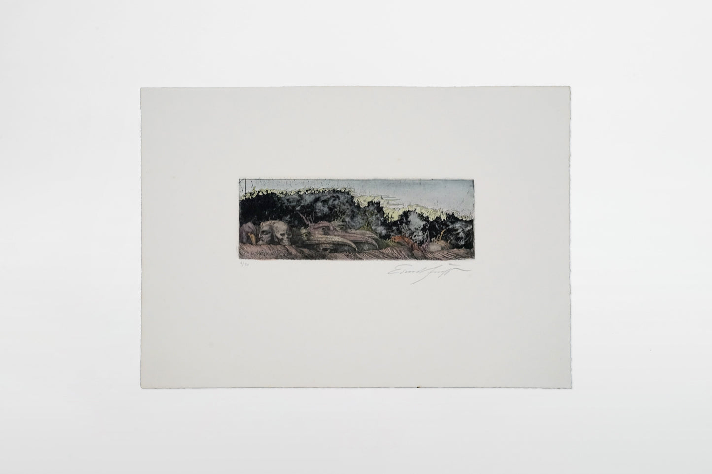 Ernst Fuchs: Unter der Scholle – Deutschland, 1976