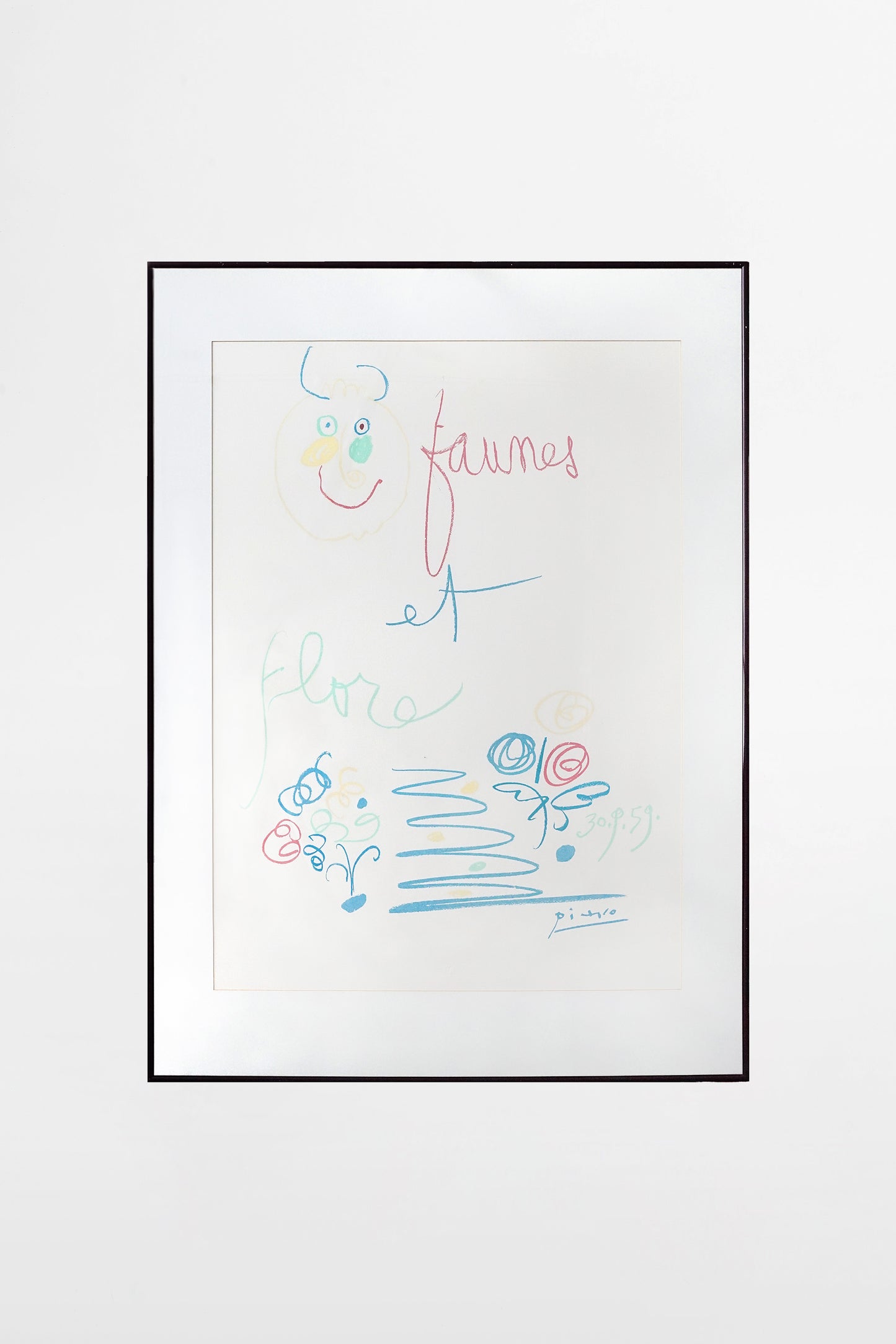 Pablo Picasso: Faunes et Flore D’Antibes – Frankreich, 1959