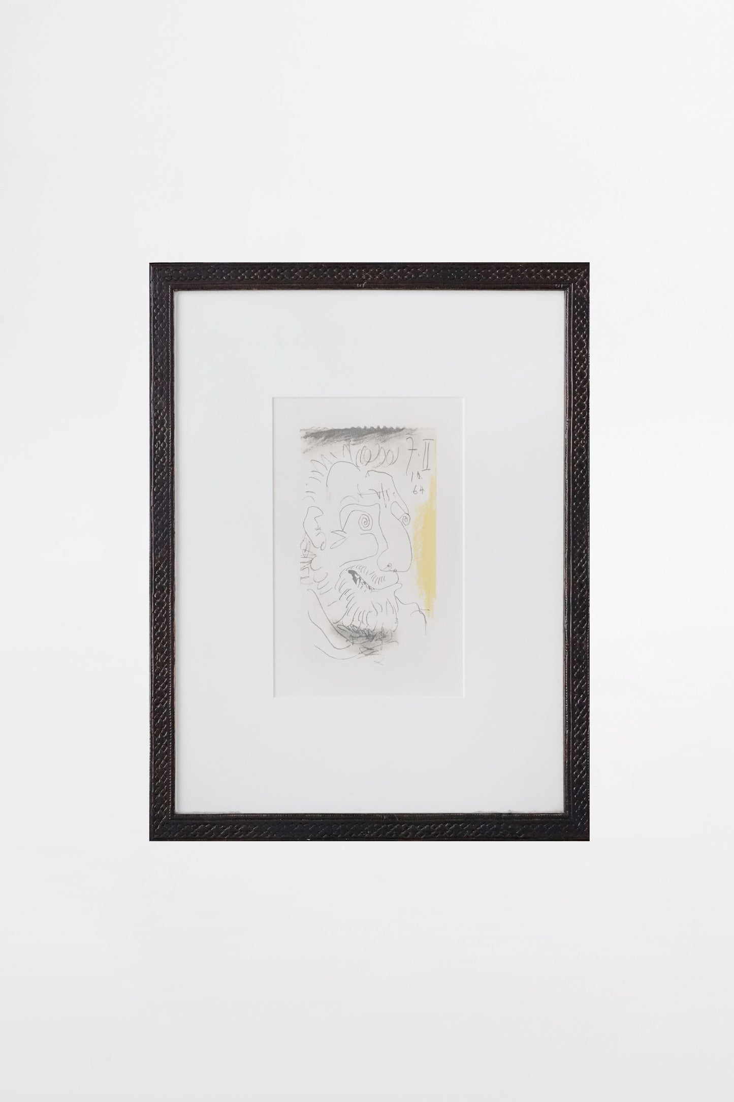 Pablo Picasso: Porträt eines Mannes – Frankreich, 1964
