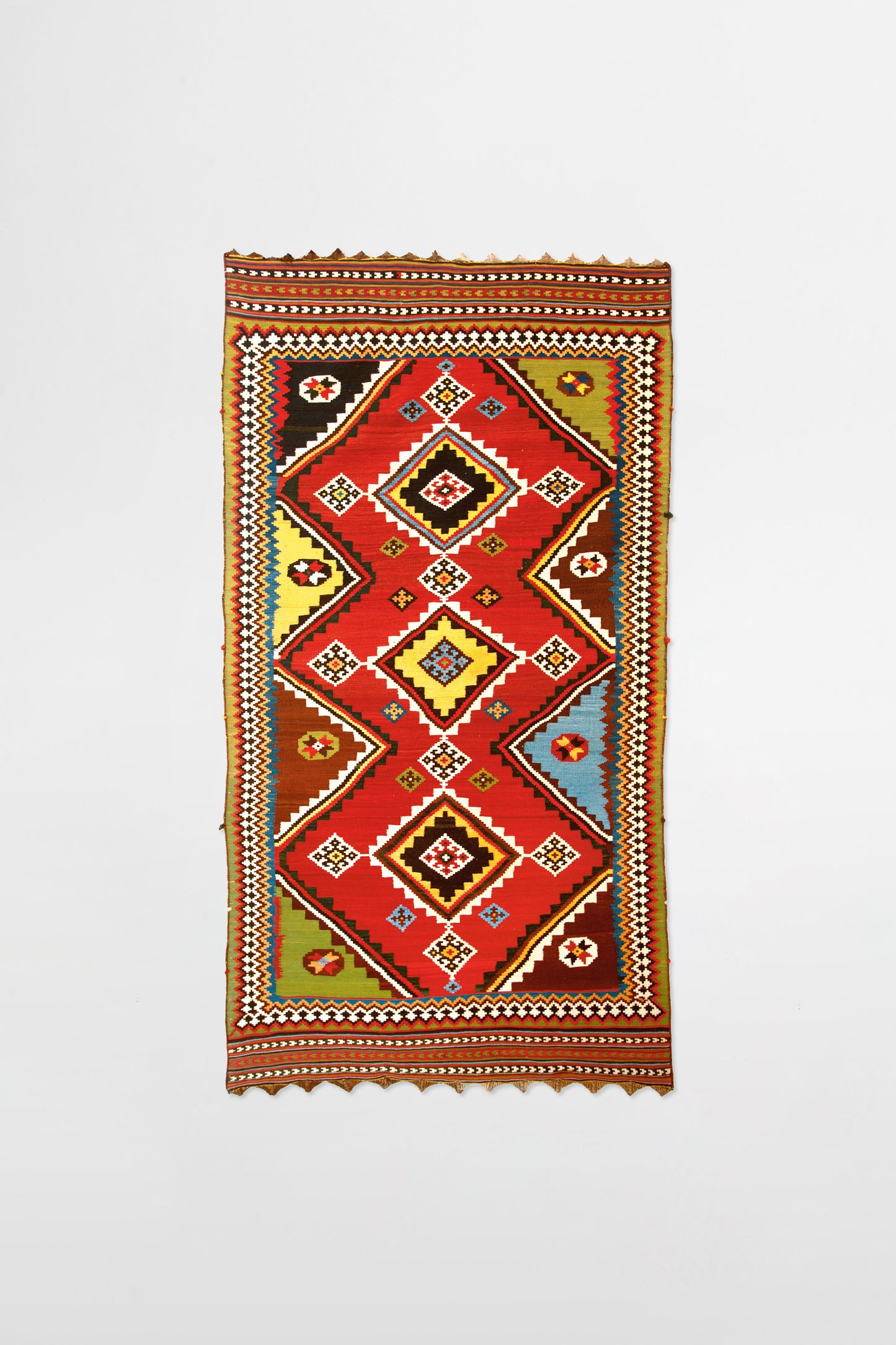 Kelim, Region Fars, Ghashghai-Nomaden, Yalameh-Stämme – Persien, 19. Jahrhundert