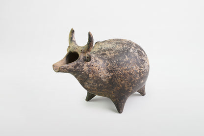 Terrakotta-Rhyton, Amlash – Persien, Südwestkaspisches Gebiet, 13.–10. Jahrhundert v. Chr.