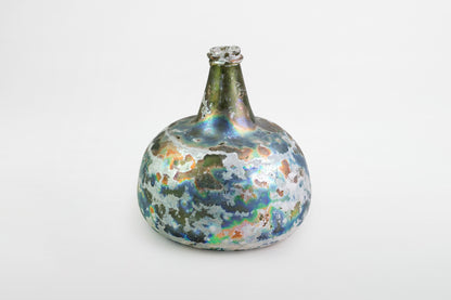 Sasanidische Glasflasche – Persien, ca. 3.–5. Jahrhundert