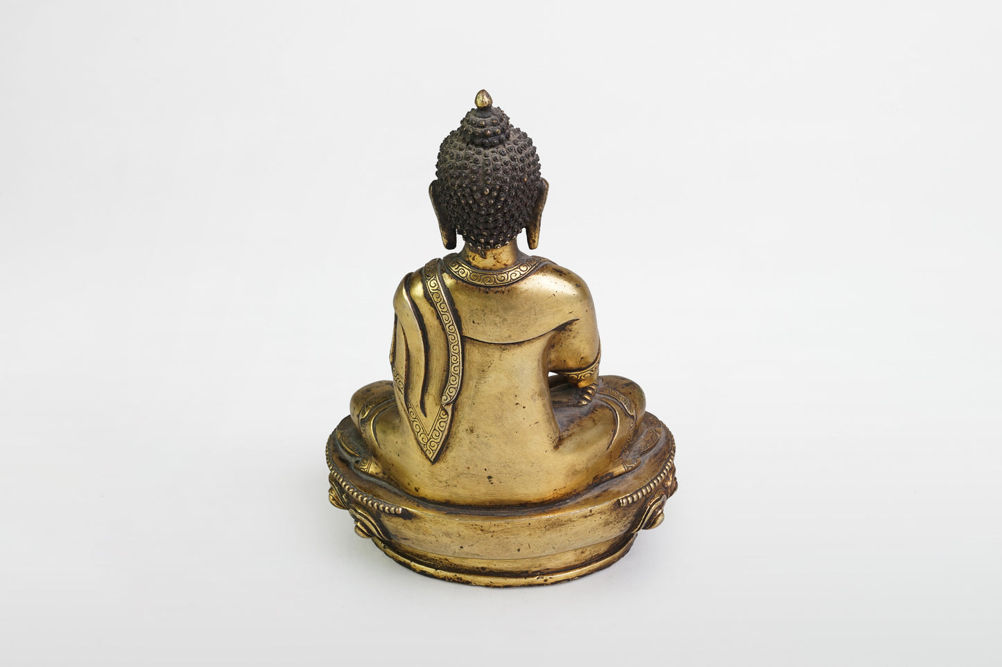 Bronzefigur des Buddha Shakyamuni, Ayutthaya-Stil – Thailand, ca. 19. Jahrhundert