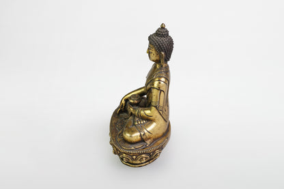 Bronzefigur des Buddha Shakyamuni, Ayutthaya-Stil – Thailand, ca. 19. Jahrhundert