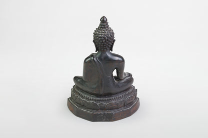 Bronzefigur des Buddha Shakyamuni, Ayutthaya-Stil – Thailand, ca. 19. Jahrhundert