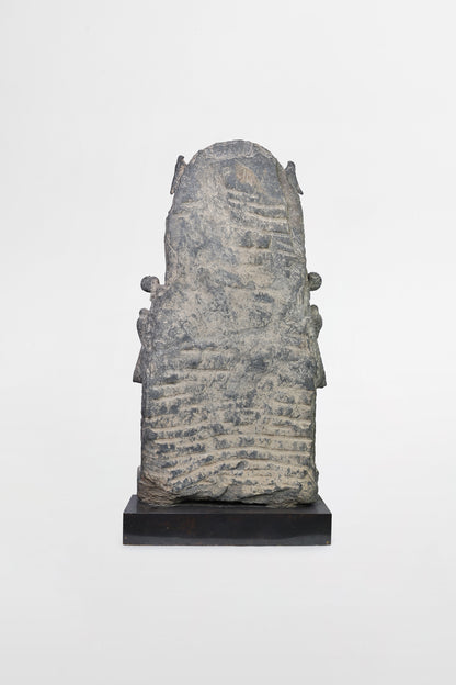 Gandharan-Buddha-Stele – Indien, 2.–3. Jahrhundert