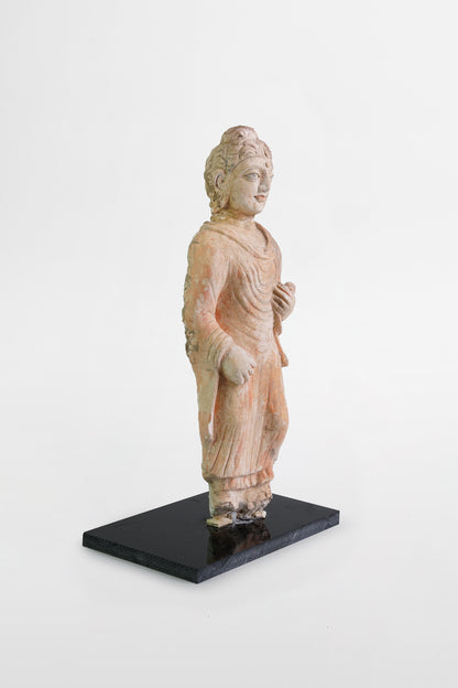 Gandharan Buddha Fresko - Indien, 3.–4. Jahrhundert
