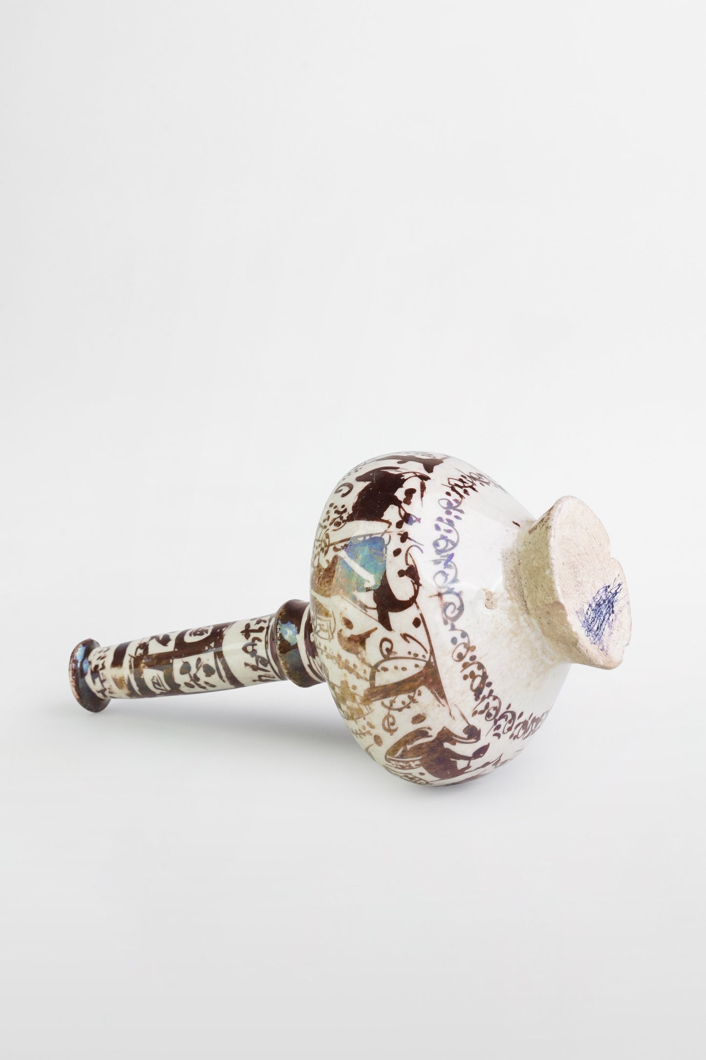 Lüsterkeramikflasche, Kashan – Zentraliran, frühes 13. Jahrhundert
