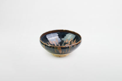 Russet-streaked black-glazed bowl – China, Jin dynasty, 12th century