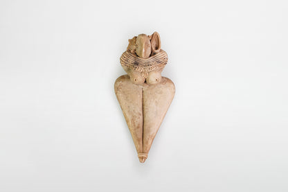 Keramikfigur einer Fruchtbarkeitsgöttin aus dem Indus-Tal – Indien, 2. Jahrtausend v. Chr.