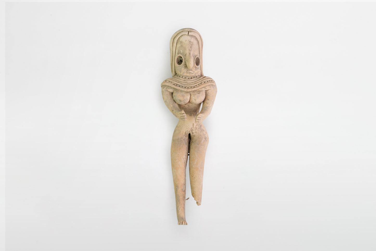 Keramikfigur einer Fruchtbarkeitsgöttin aus dem Indus-Tal – Indien, 2. Jahrtausend v. Chr.