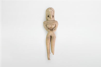 Keramikfigur einer Fruchtbarkeitsgöttin aus dem Indus-Tal – Indien, 2. Jahrtausend v. Chr.
