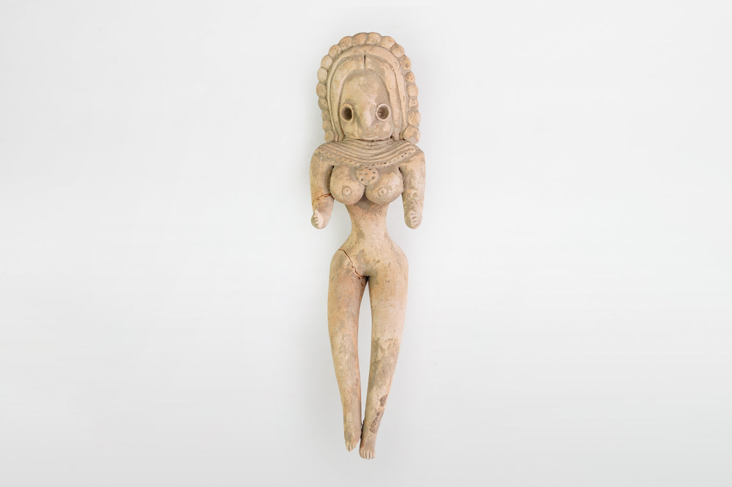 Keramikfigur einer Fruchtbarkeitsgöttin aus dem Indus-Tal – Indien, 2. Jahrtausend v. Chr.