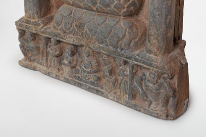 Gandhara-Buddha-Stele – Indien, 2./3. Jahrhundert