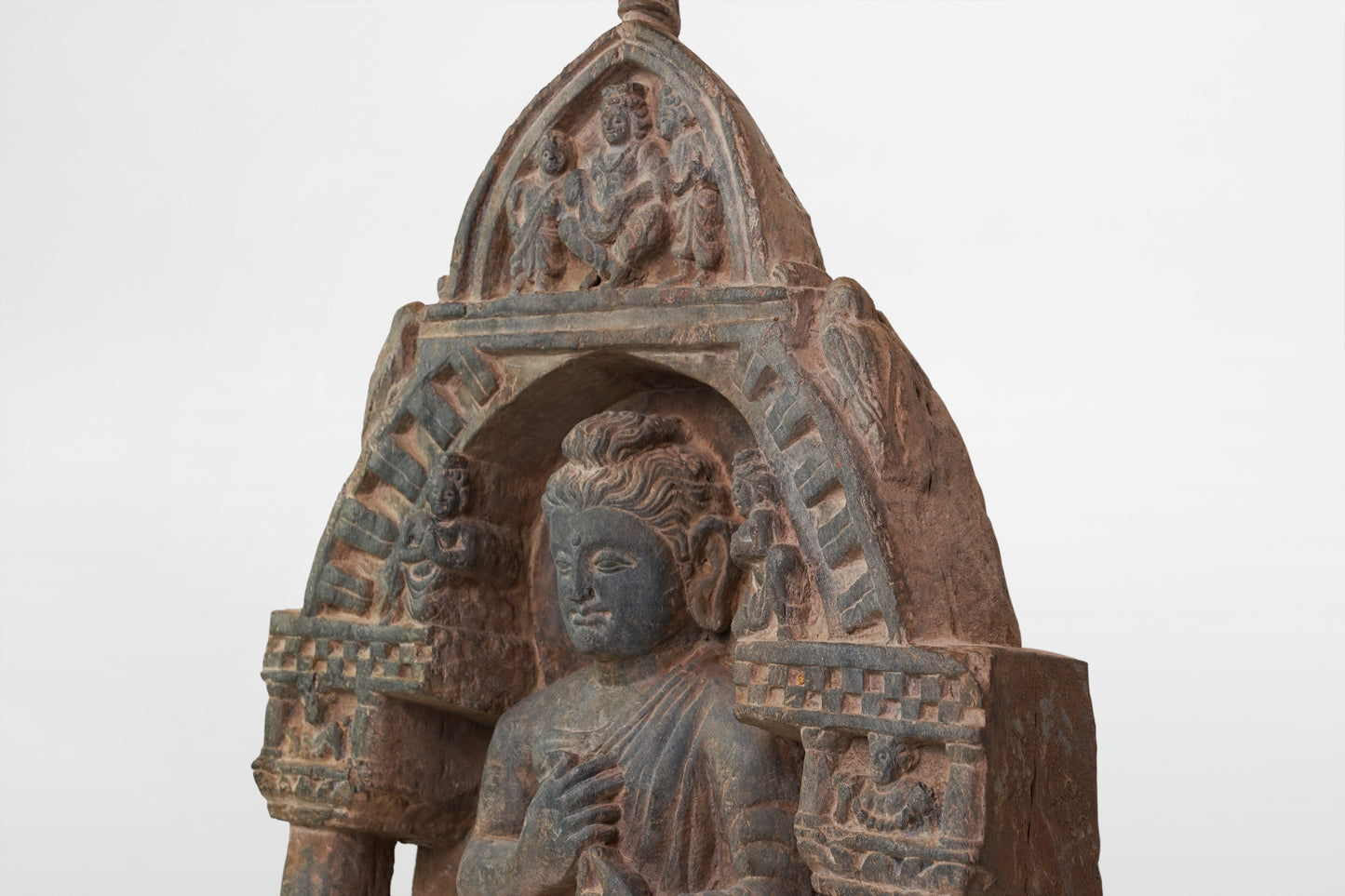 Gandhara-Buddha-Stele – Indien, 2./3. Jahrhundert