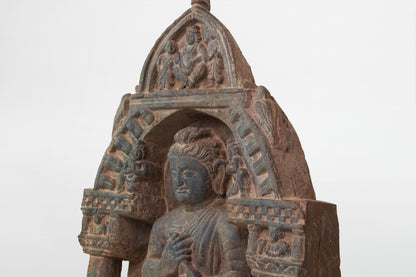 Gandhara-Buddha-Stele – Indien, 2./3. Jahrhundert