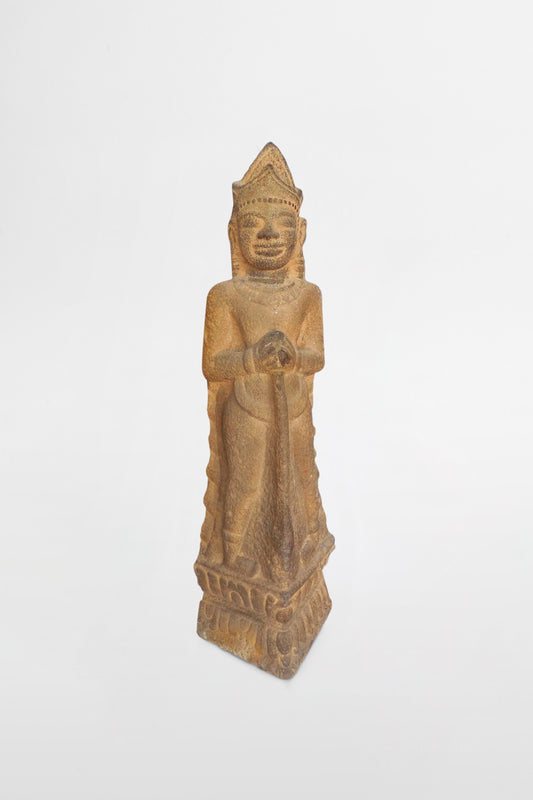 Sandstone figure of Skanda (KaritikeyAa); Thap Mam style – Vietnam, late 11th century