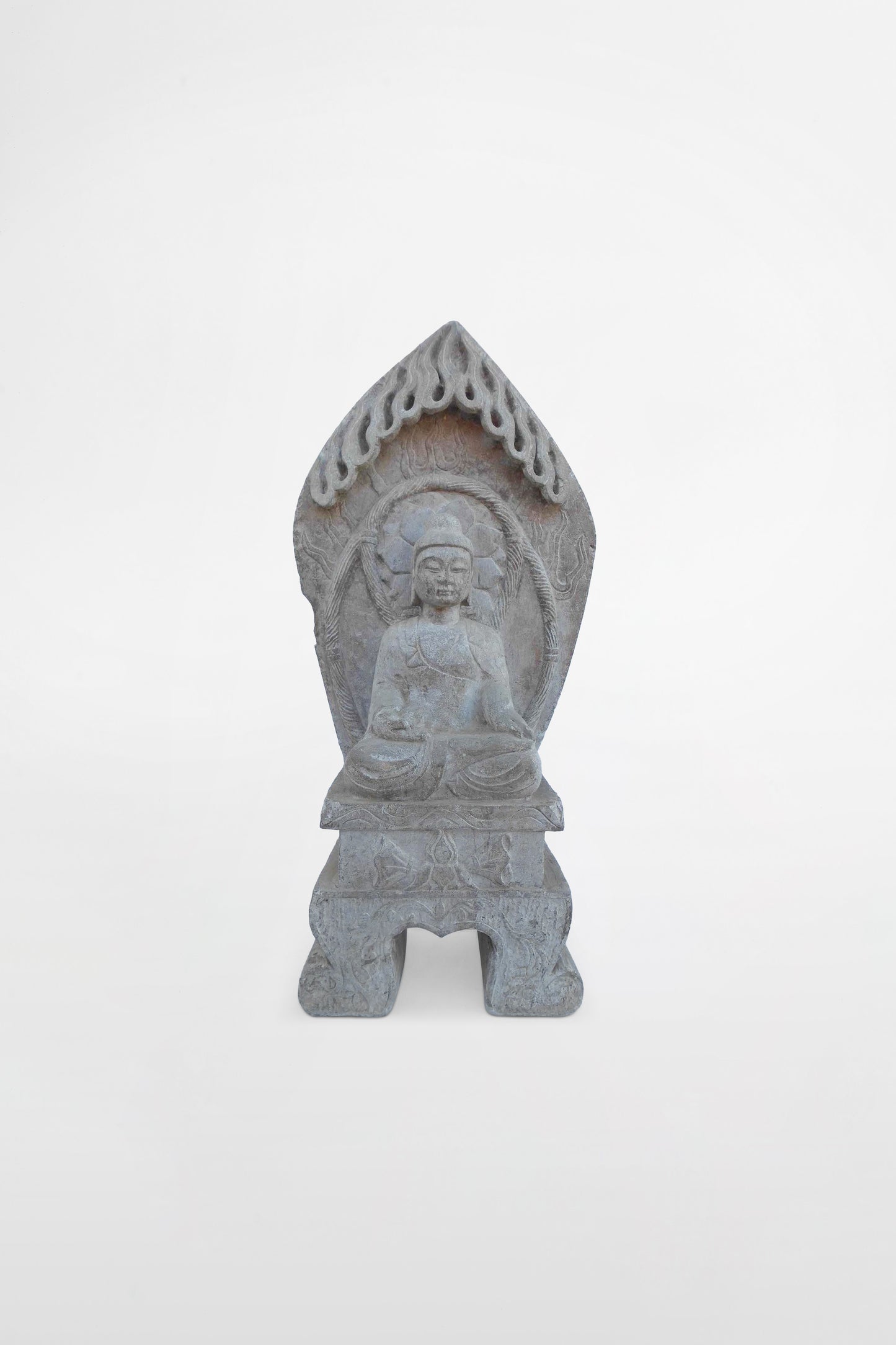 Buddha stele, limestone – China, Nothern Wei dynasty, 4th–6th century