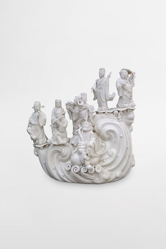 Blanc-de-Chine Dehua-Porzellan, He Chaozong Yin – China, Qing-Dynastie, ca. 17. Jahrhundert