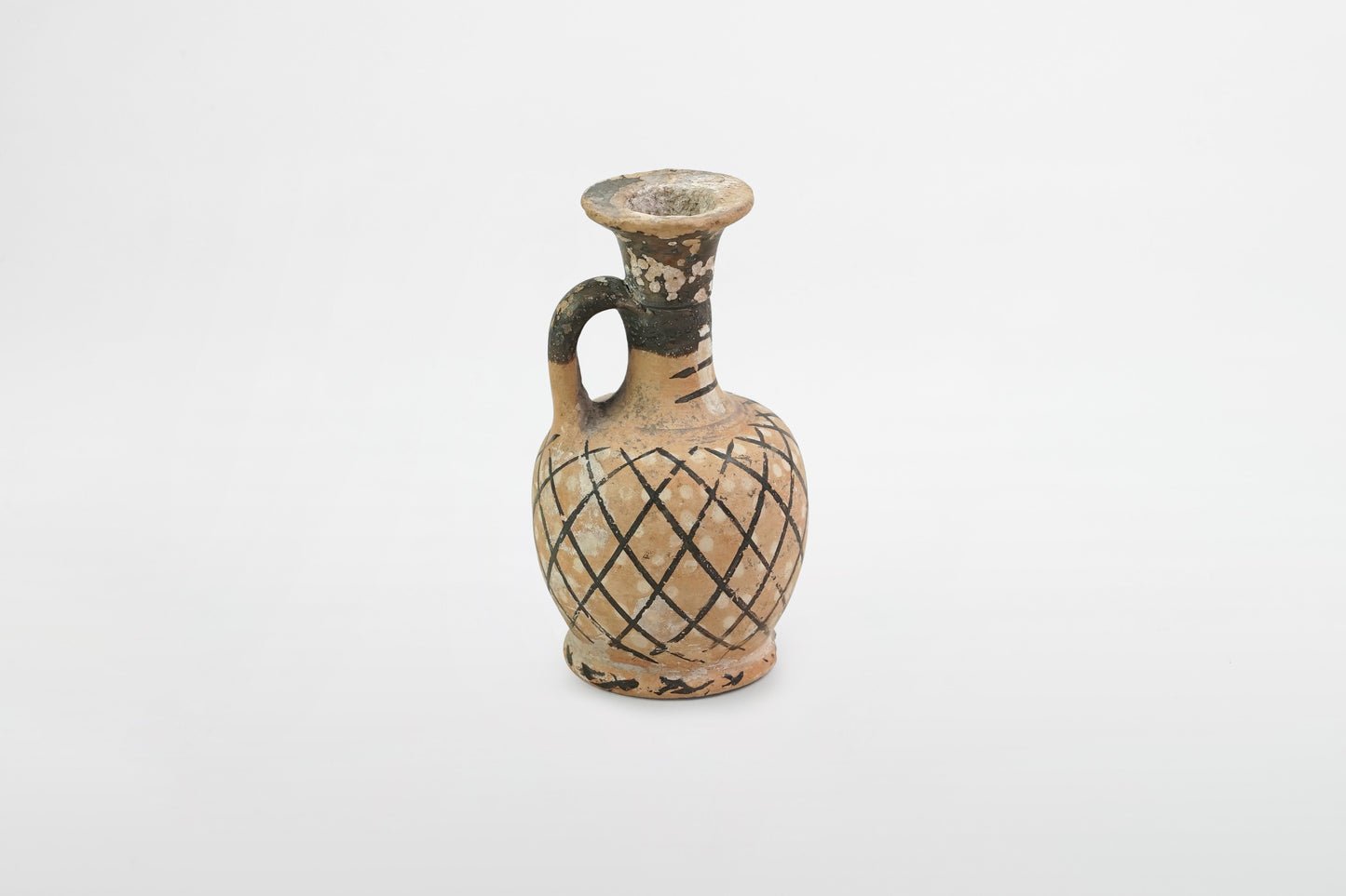Bemalte attische Lekythos – Griechenland, 6./5. Jahrhundert v. Chr.