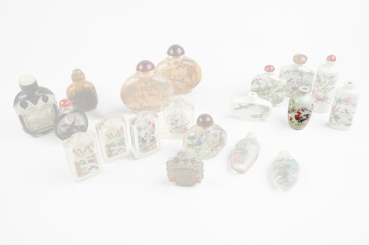 Snuff bottle #10 – China, Qing dynasty, late 19th/early 20th century