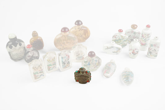 Snuff bottle #16 – China, Qing dynasty, late 19th/early 20th century