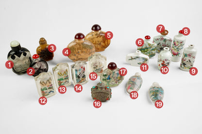 Snuff bottle #4 – China, Qing dynasty, late 19th/early 20th century