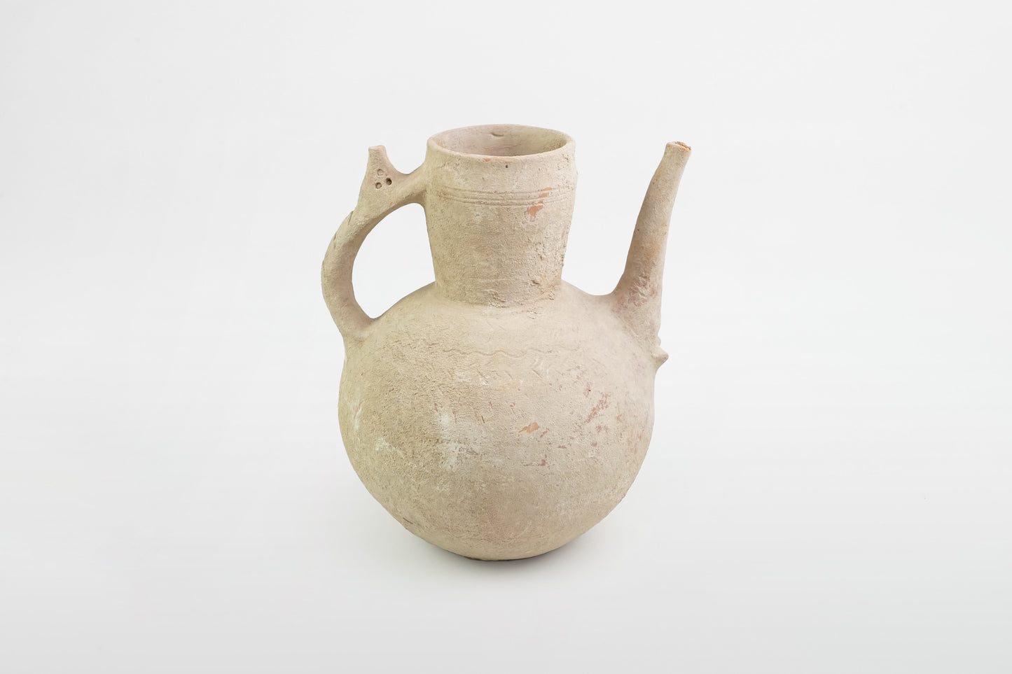 Keramikkaraffe mit Tiermotiv – Baktrien, 3000–2000 v. Chr.