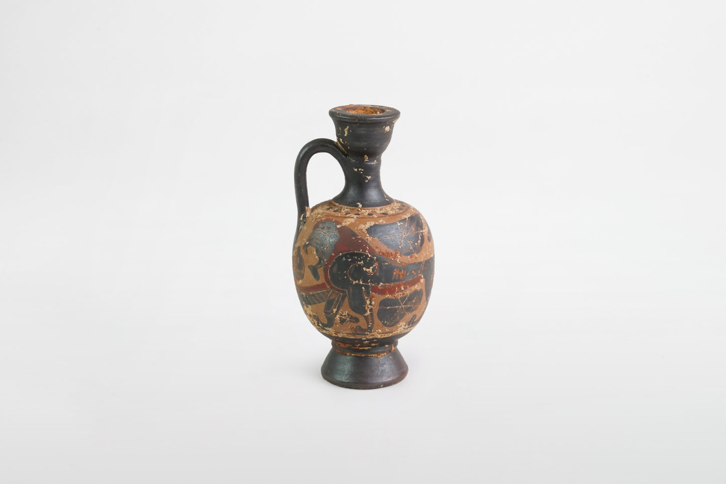 Attische bemalte Lekythos – Griechenland, 5. Jahrhundert v. Chr.