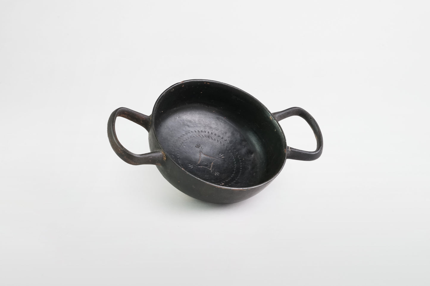 Schwarz glasierter Kylix – Griechenland, 4. Jahrhundert v. Chr.