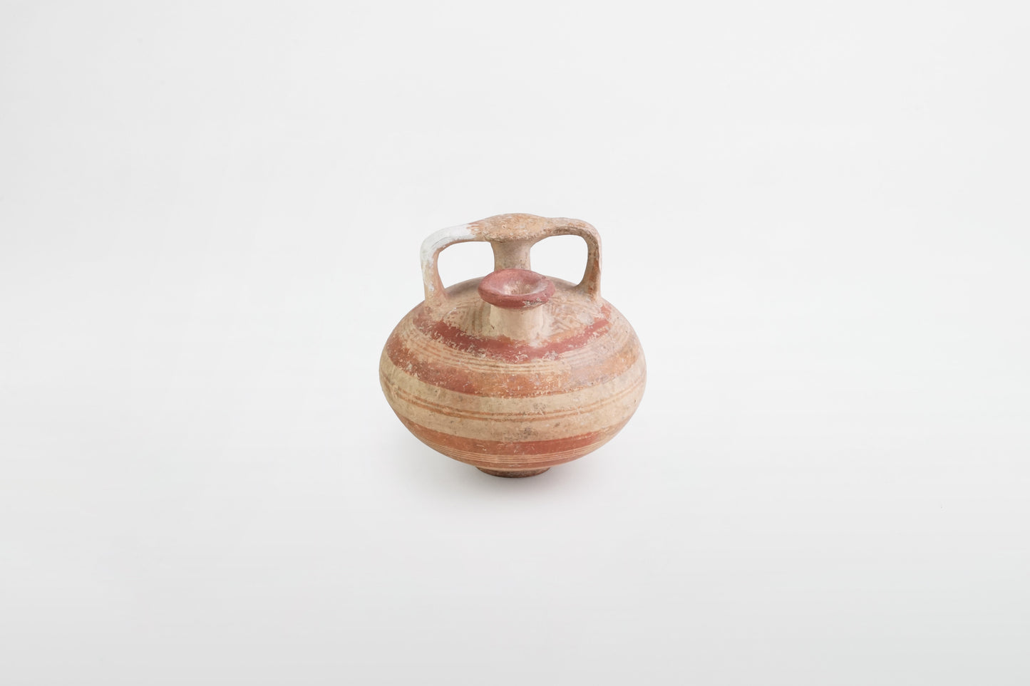 Mykenischer Bauch-Amphoriskos aus Keramik – Griechenland, 15.–14. Jahrhundert v. Chr.