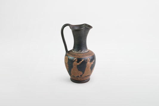 Attic black glazed and painted oinochoe – Greece, 5th century BC