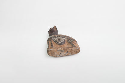 Bemalte Terrakottafigur eines Hybridwesens – Ägypten, 7.–4. Jahrhundert v. Chr.
