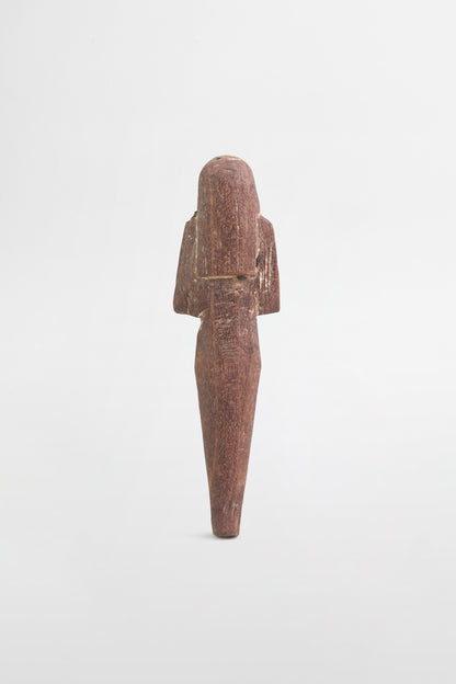 Hölzerne Uschebti-Figur einer verstorbenen Person – Ägypten, 7.–4. Jahrhundert v. Chr.