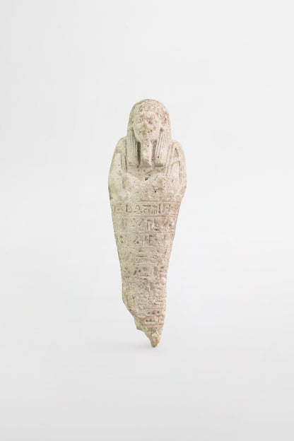 Steinfigur des Ushtabi von Neferibresaneith – Ägypten, 26. Dynastie, 6. Jahrhundert v. Chr.