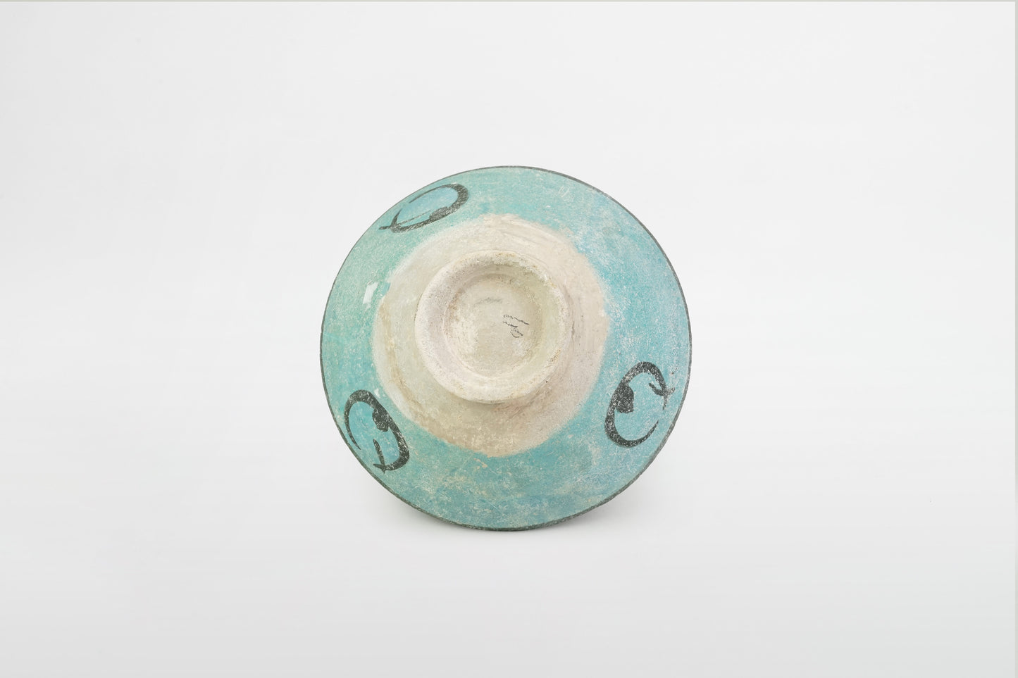 Glasierte Schale der Ilchane, Kashan – Persien, 14. Jahrhundert