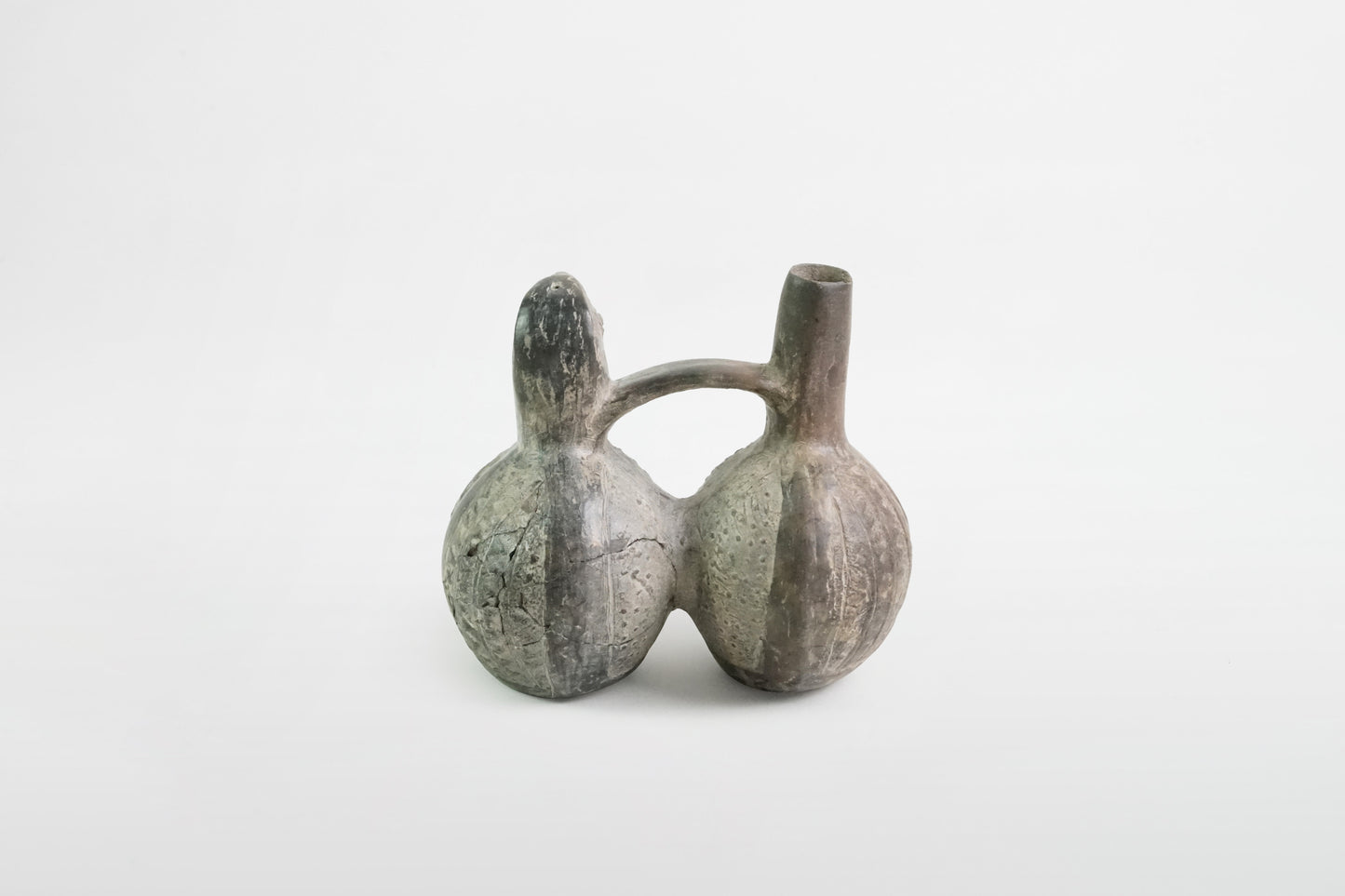 Keramischer Pfeiftopf, Nariño-Kultur – Kolumbien/Ecuador, ca. 9.–16. Jahrhundert
