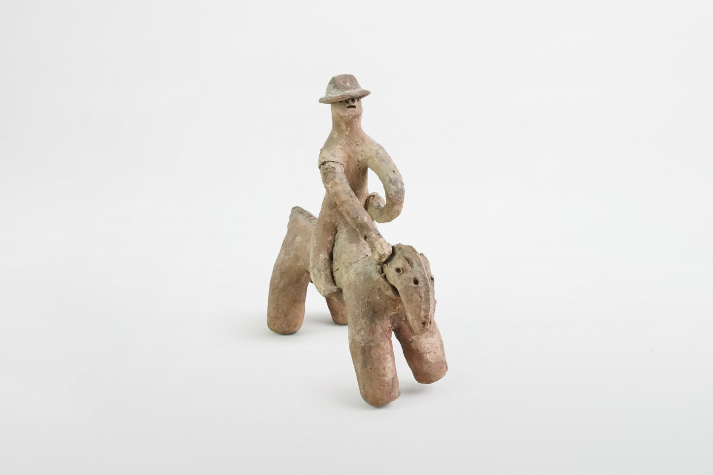 Reiterfigur aus Terrakotta, Mali, Djenné-Kultur – Mali, 13.–16. Jahrhundert