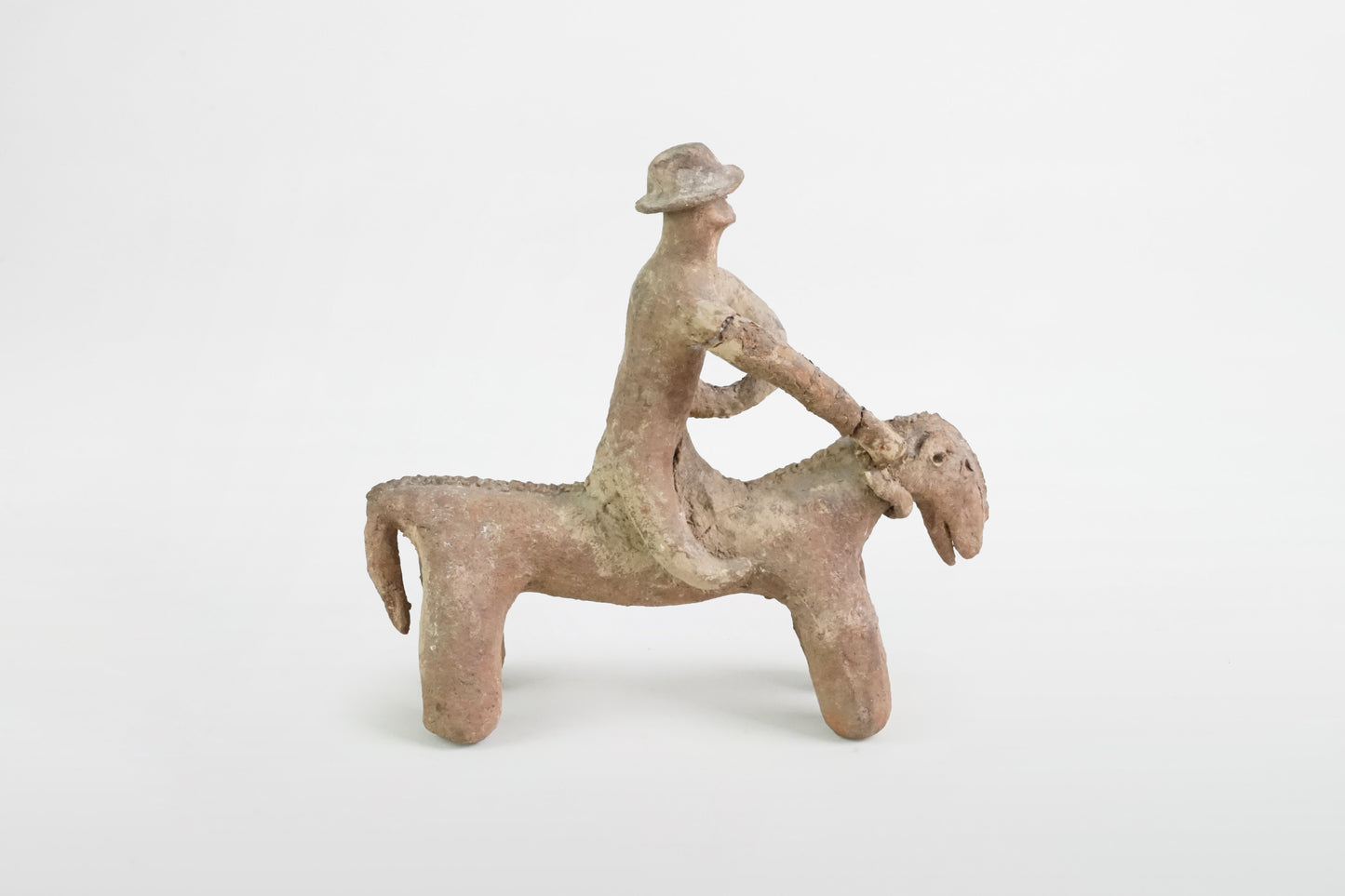 Reiterfigur aus Terrakotta, Mali, Djenné-Kultur – Mali, 13.–16. Jahrhundert