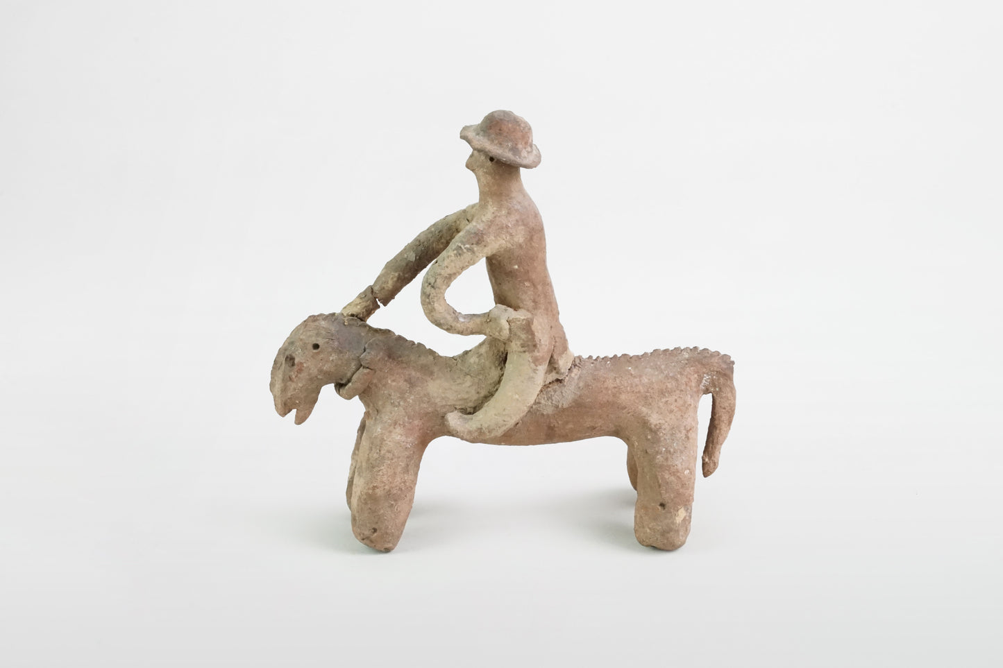 Reiterfigur aus Terrakotta, Mali, Djenné-Kultur – Mali, 13.–16. Jahrhundert